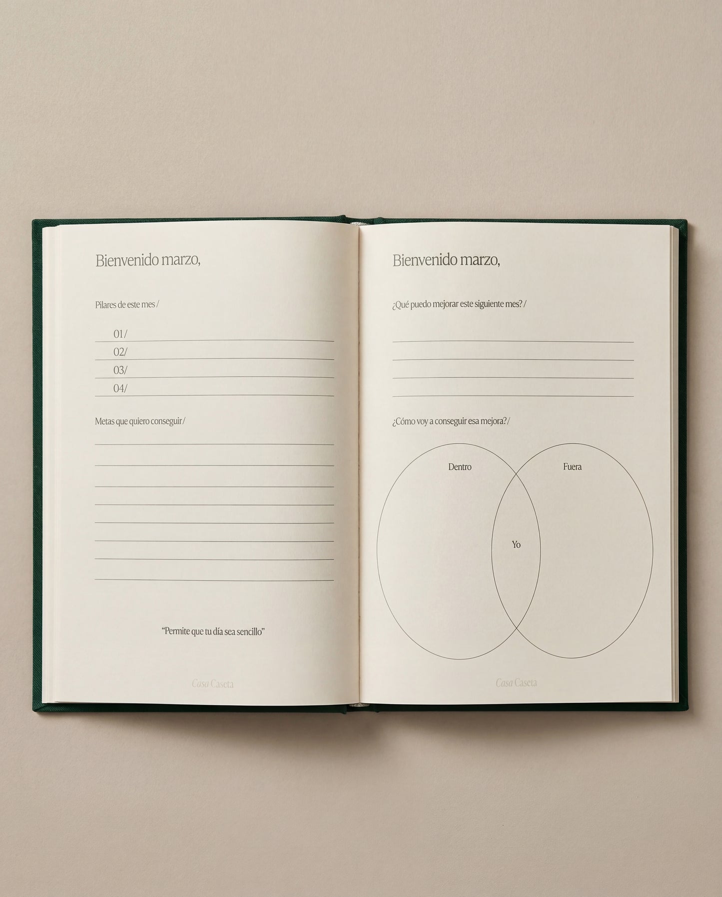 Agenda 2026 - Mi año consciente