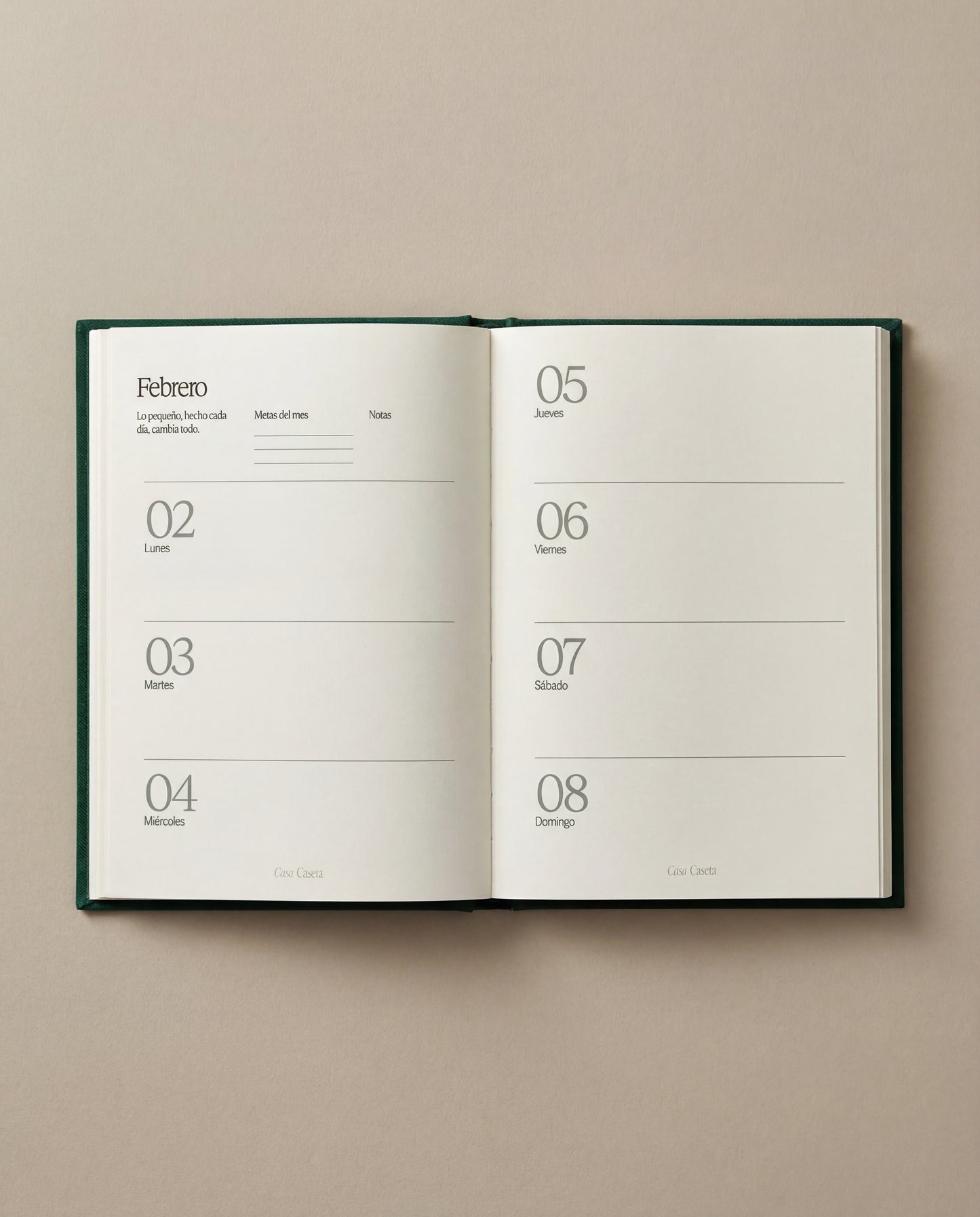 Agenda 2026 - Mi año consciente