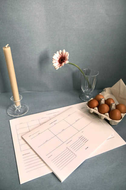 Pack Planners Semanal + Mensual