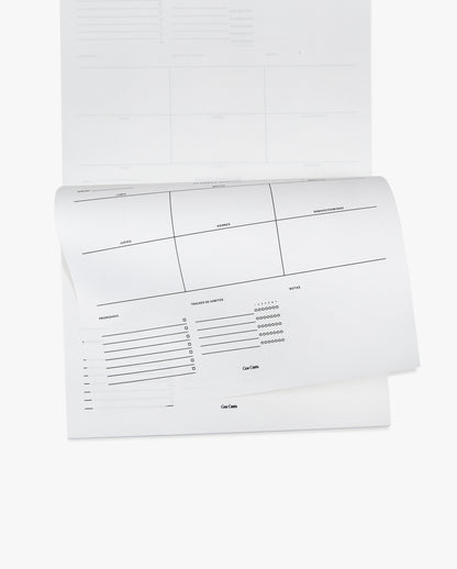 Planner semanal de productividad